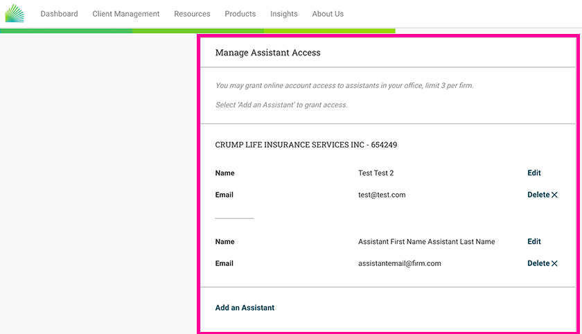 advisor-job aide Step-2 - Getting Started