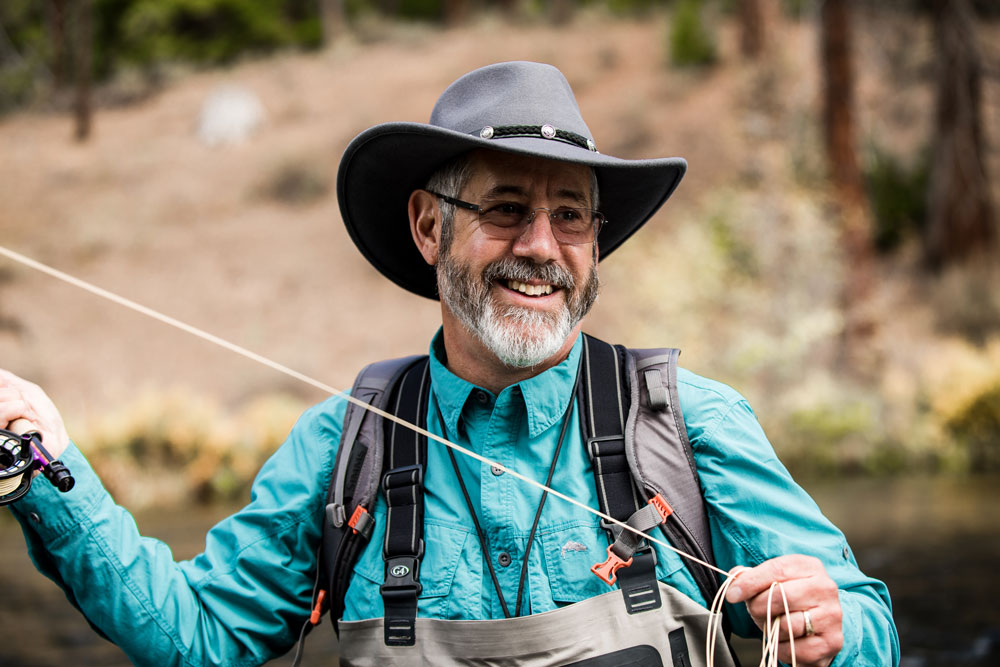 fly fishing cowboy hat